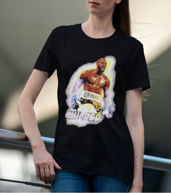 Deontay Wilder Lightning Boxer Champion Energy T-Shirt