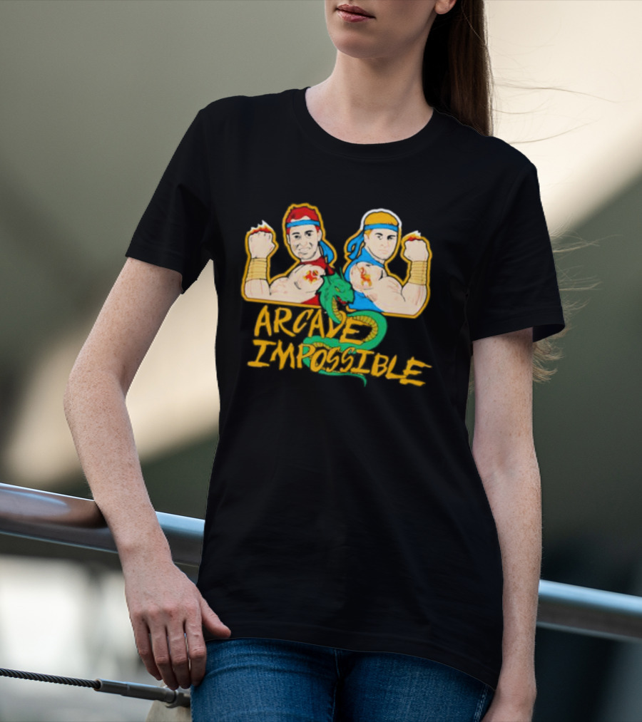 Arcade Impossible Double Dragon Duo T-Shirt