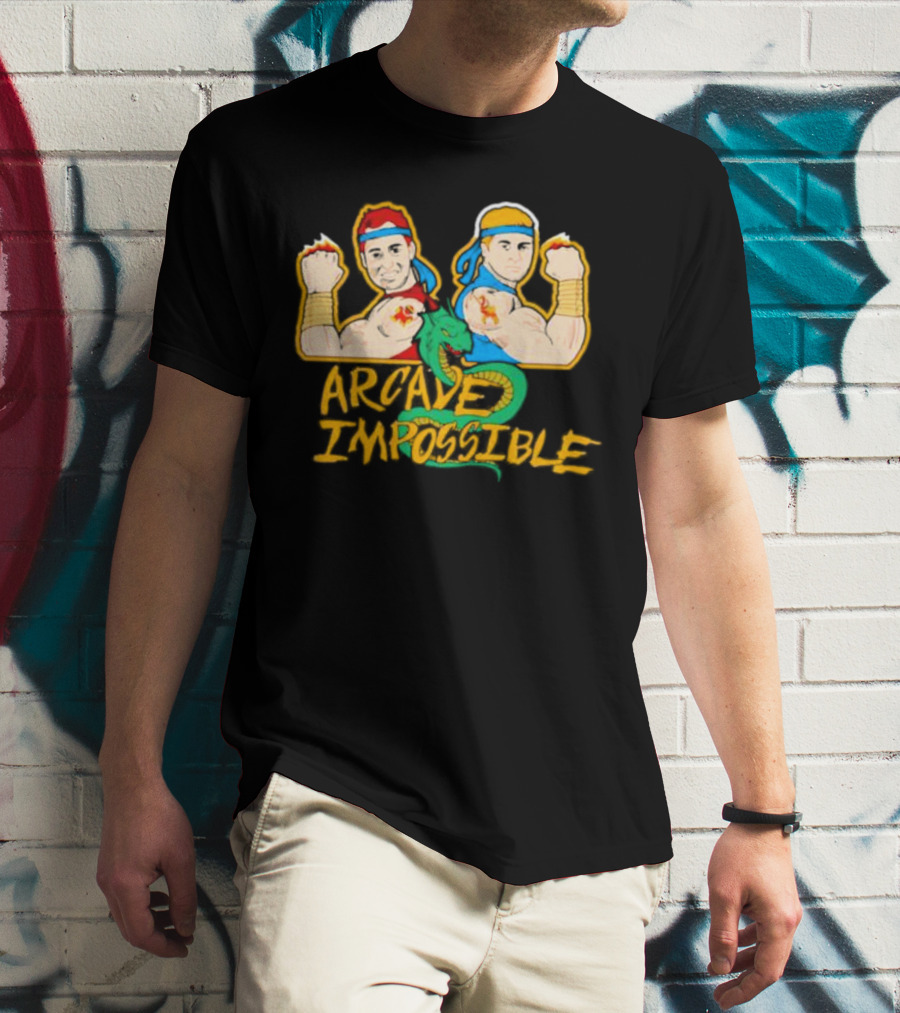 Arcade Impossible Double Dragon Duo T-Shirt