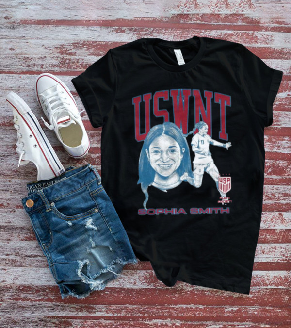 USWNT Playa Society Sophia Smith USA Soccer T-Shirt