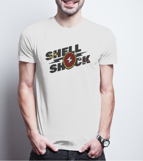 SHELL SHOCK TBT Electric Pattern Fusion T-Shirt