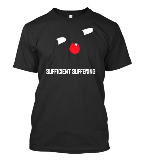 Kiara Sufficient Suffering Anime Face Expression T-Shirt