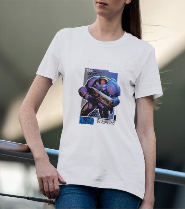 Starcraft Terran 1998 Blizzard Eteson's Clothing T-Shirt