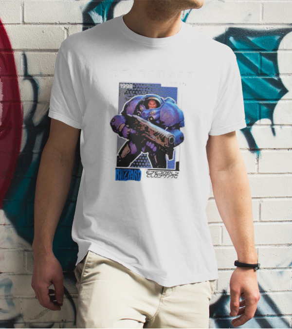 Starcraft Terran 1998 Blizzard Eteson's Clothing T-Shirt