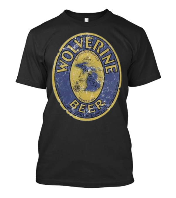 Wolverine Beer Brewing Co 90s Marvel T-Shirt