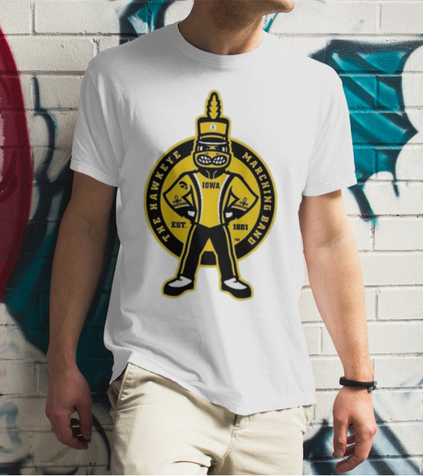 The Hawkeye Marching Band Iowa Est 1881 T-Shirt