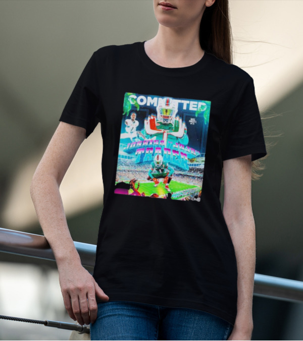 Committed Hayes Fawcett Joshisa Jojo Trader Football T-Shirt