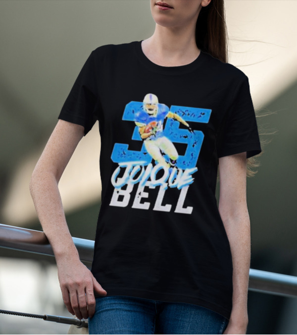 35 Joique Bell Football Legends Classic T-Shirt