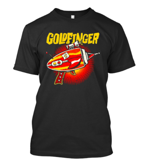 Goldfinger Band Vintage Red Ray Gun T-Shirt