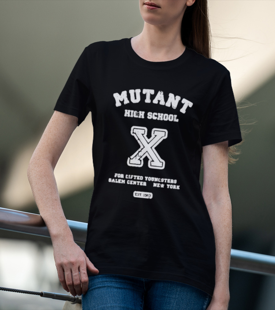 Mutant High School X For Gifted Youngsters Salem Center New York Est. 1963 T-Shirt