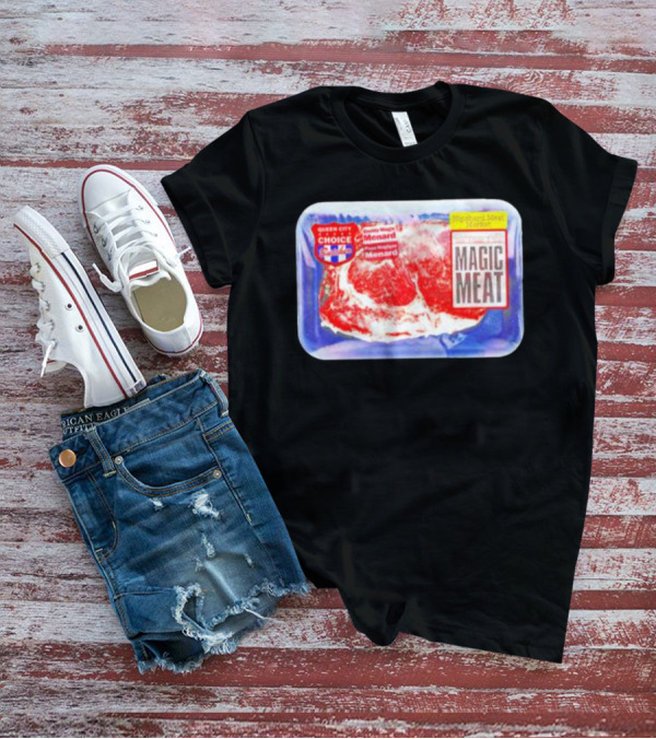 Queen City Choice High-End Meat Market Magic Meat Butcher Matt Menard T-Shirt