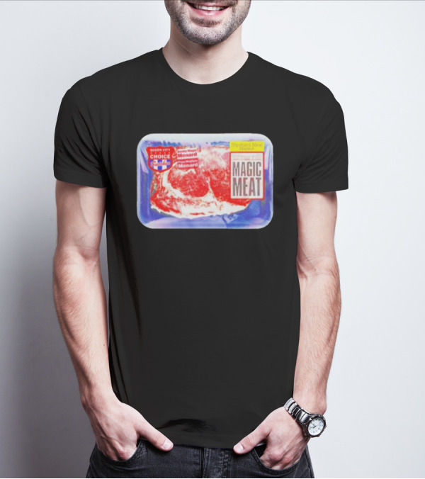 Queen City Choice High-End Meat Market Magic Meat Butcher Matt Menard T-Shirt
