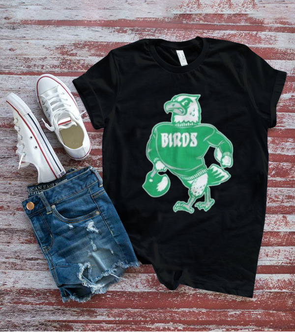 Philly Birds Mascot In Green Sweater Iconic T-Shirt
