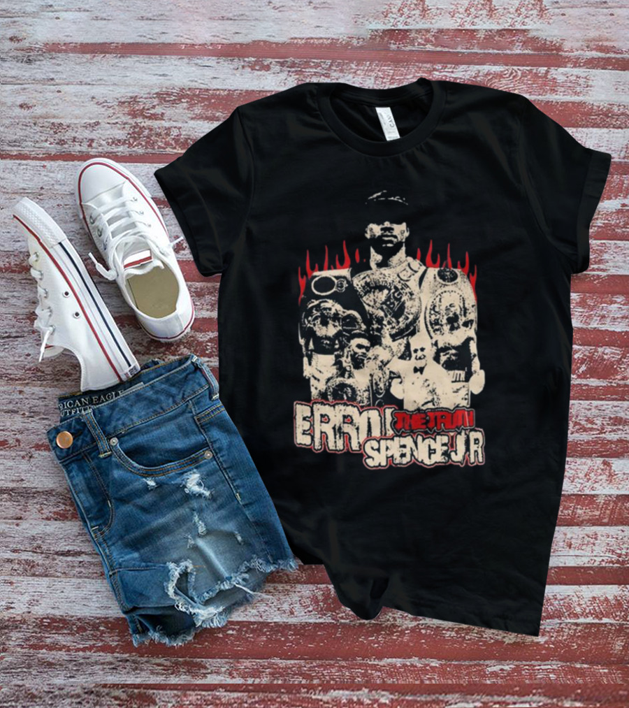 Errol Spence Jr. The Truth Takeover Flames Champion T-Shirt