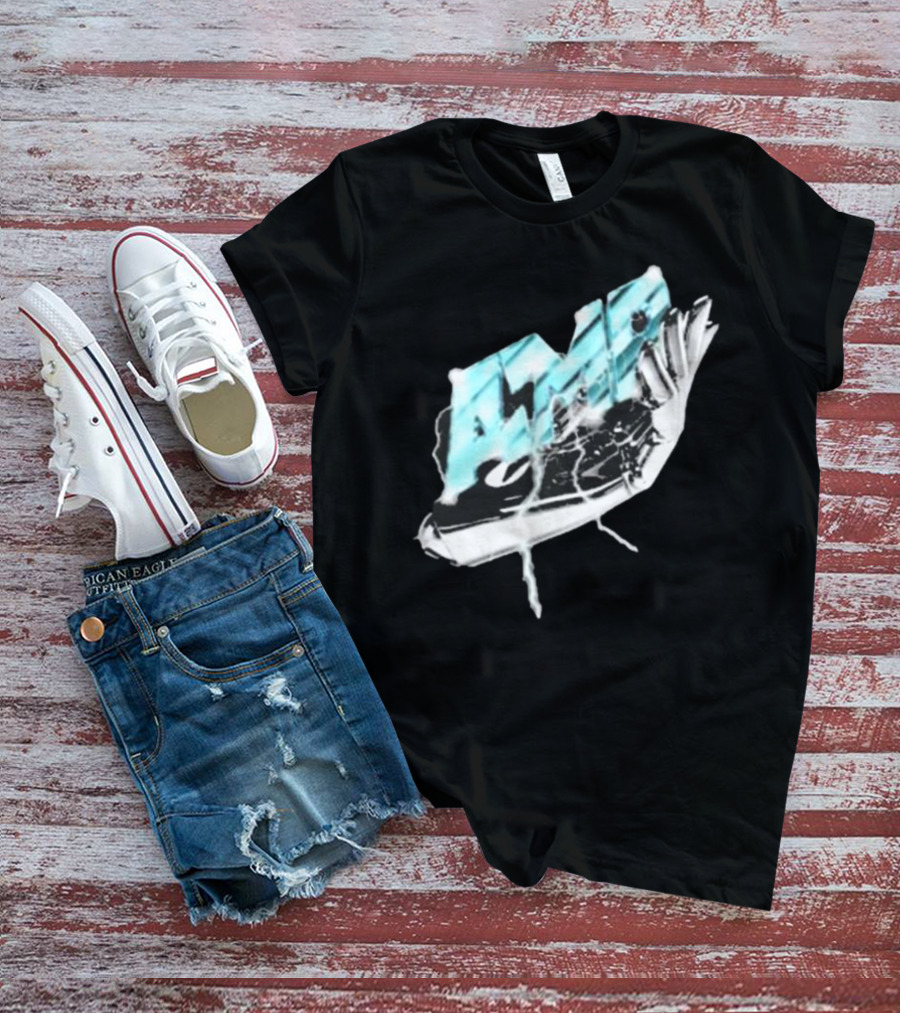 AMP Chrome Cast Electric Power Burst T-Shirt