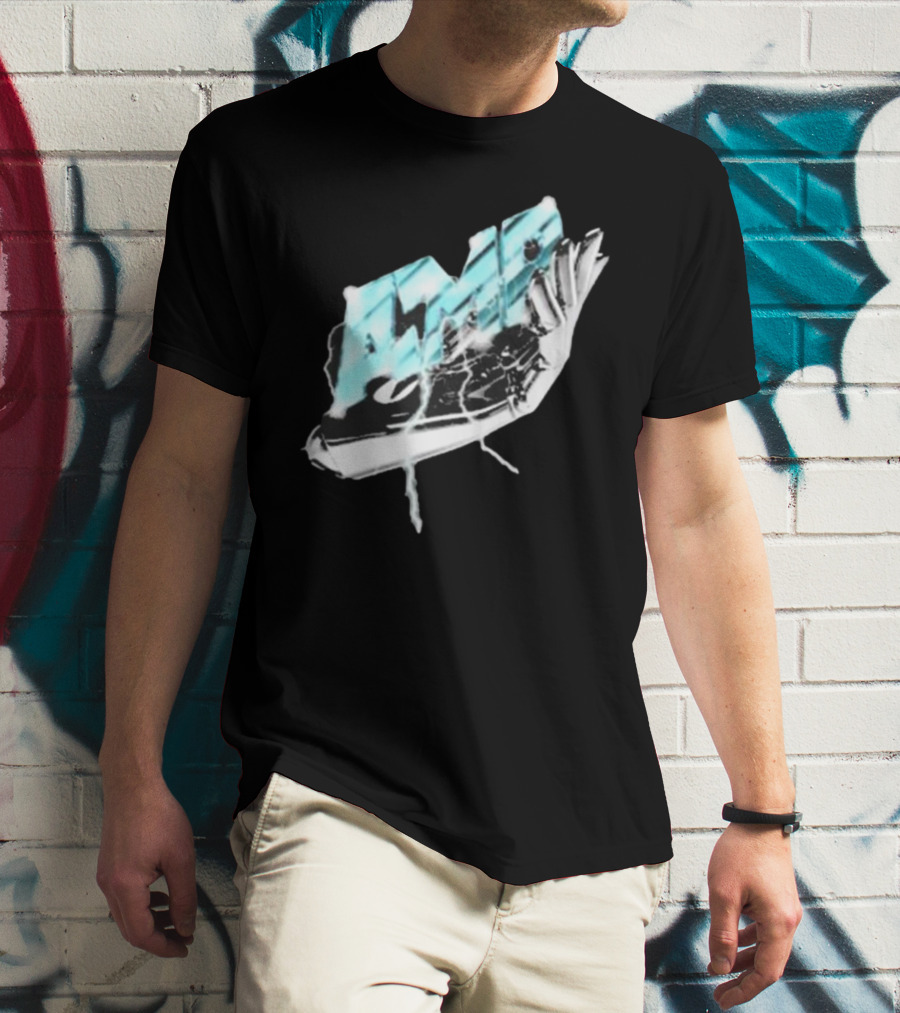 AMP Chrome Cast Electric Power Burst T-Shirt