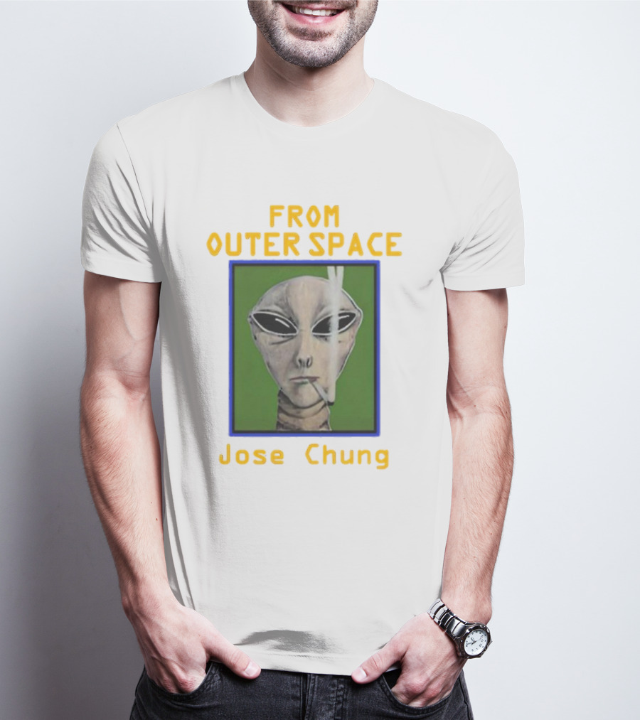 Brian Kemm Jose Chung From Outer Space Alien Smoking T-Shirt