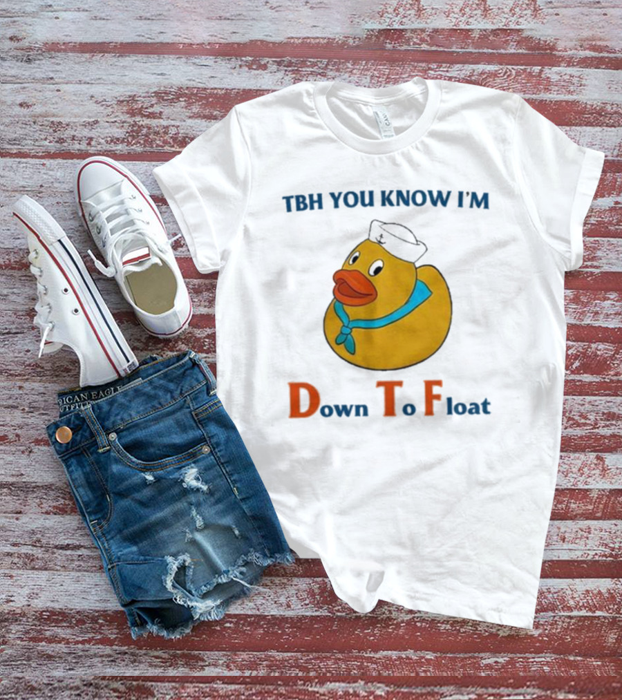 TBH Duck In Sailor Outfit Down To Float T-Shirt