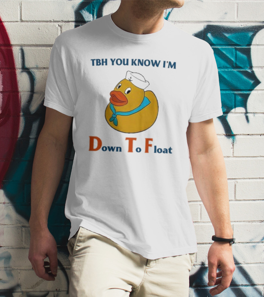 TBH Duck In Sailor Outfit Down To Float T-Shirt