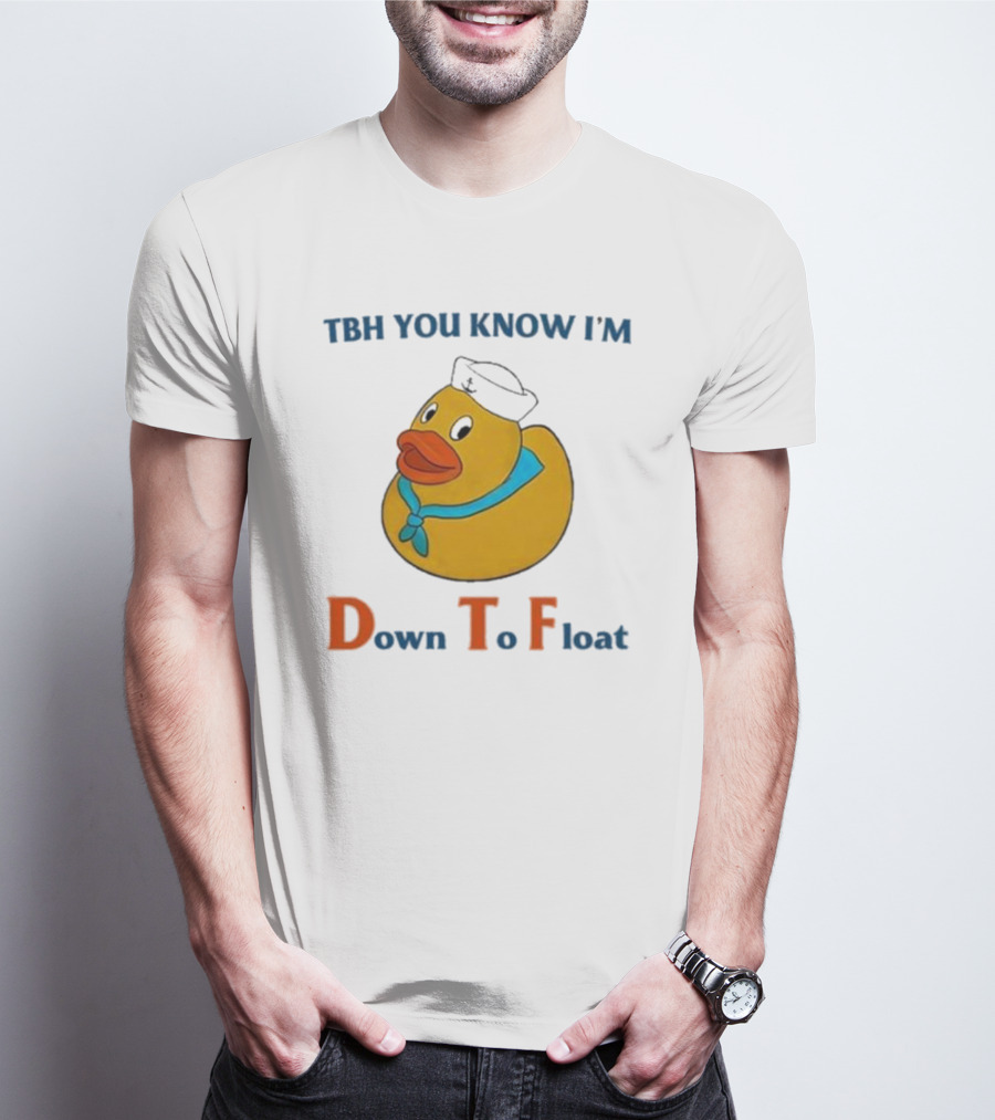 TBH Duck In Sailor Outfit Down To Float T-Shirt