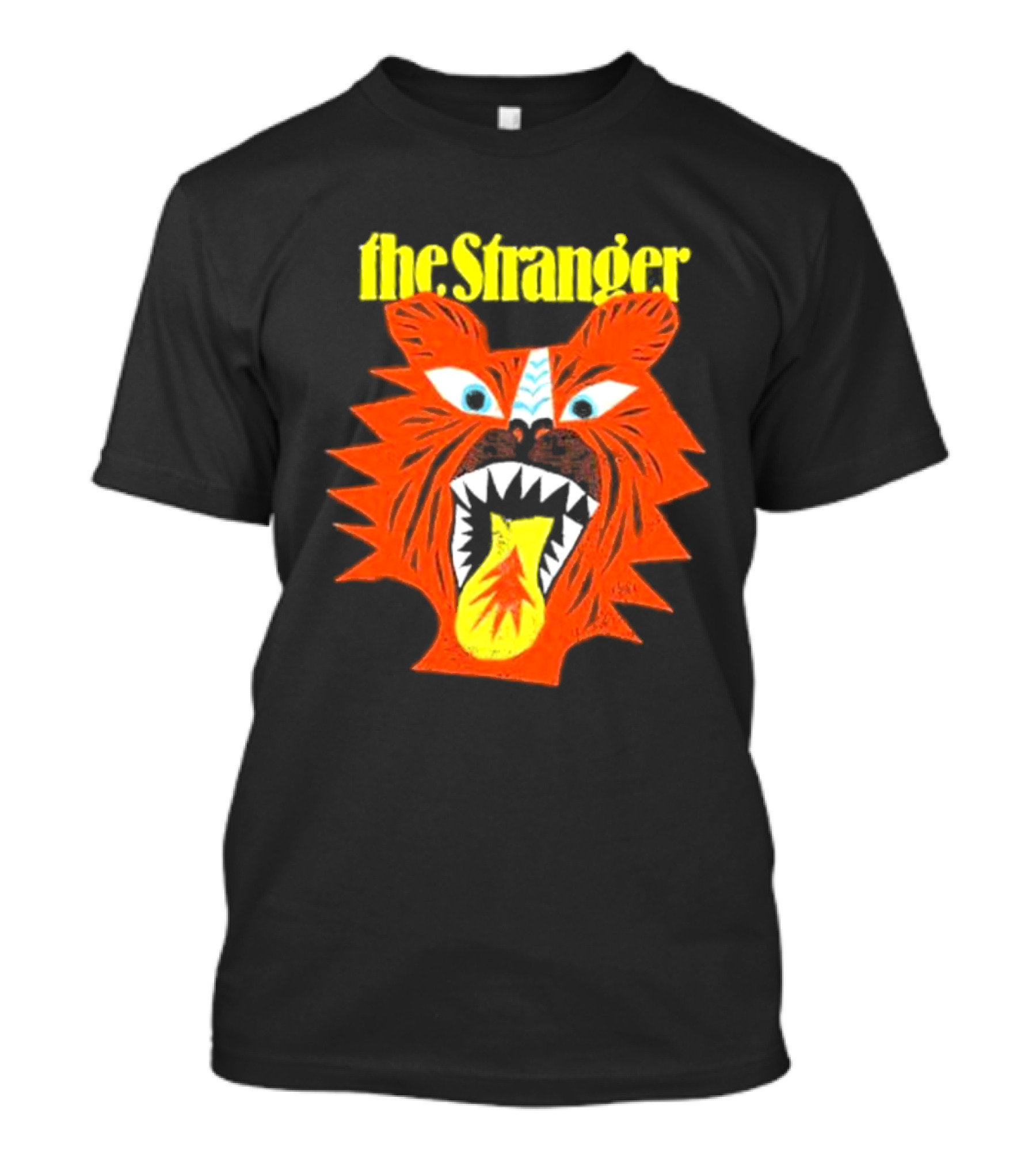 The Stranger Fierce Tiger Face T-Shirt