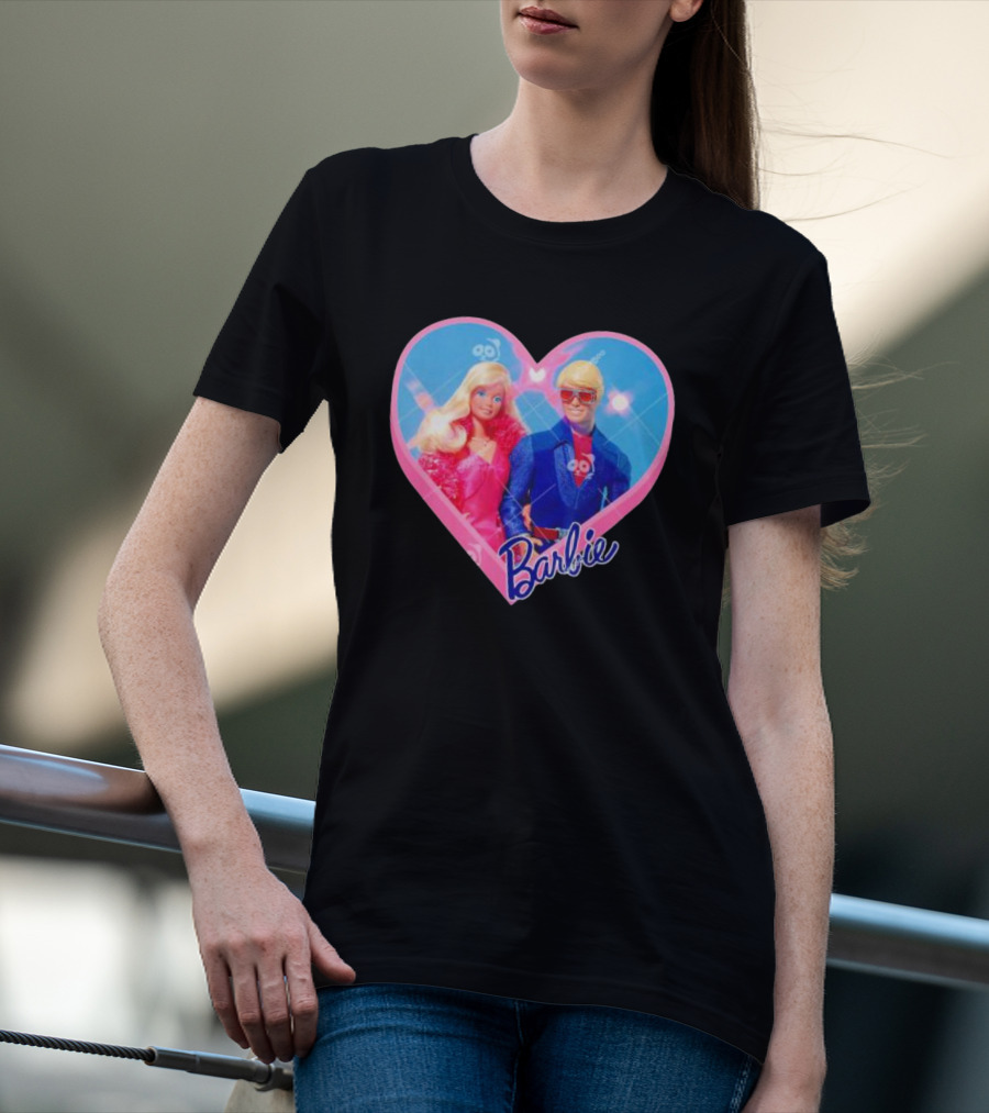 Barbie Ken Heart Valentines Love T-Shirt