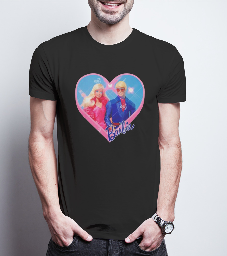 Barbie Ken Heart Valentines Love T-Shirt