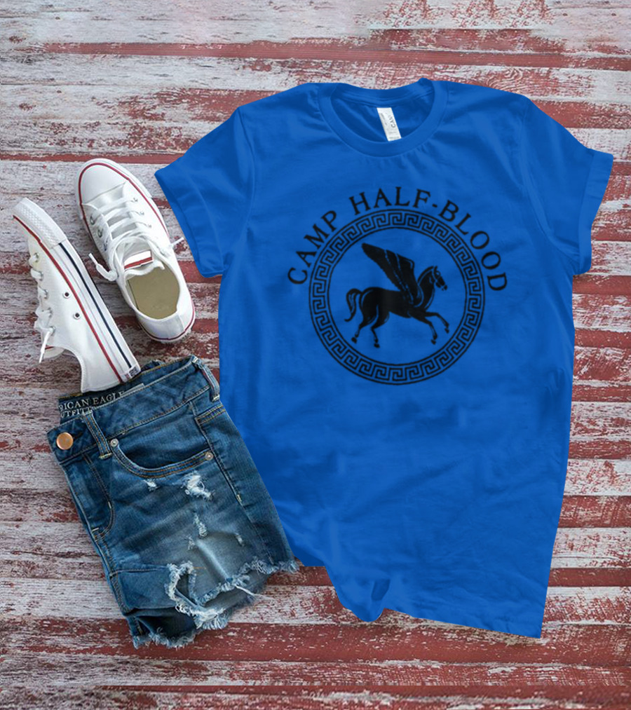 Camp Half-Blood Percy Jackson Greek Mythology Grover Pegasus T-Shirt