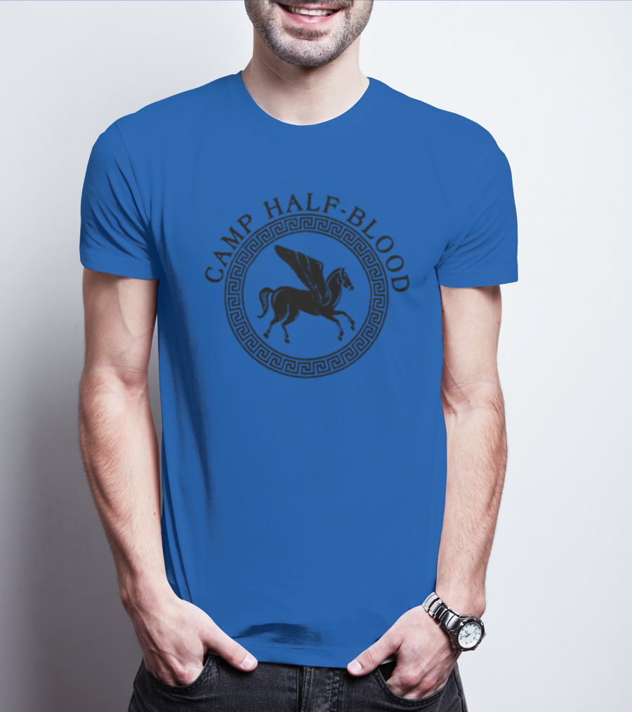 Camp Half-Blood Percy Jackson Greek Mythology Grover Pegasus T-Shirt