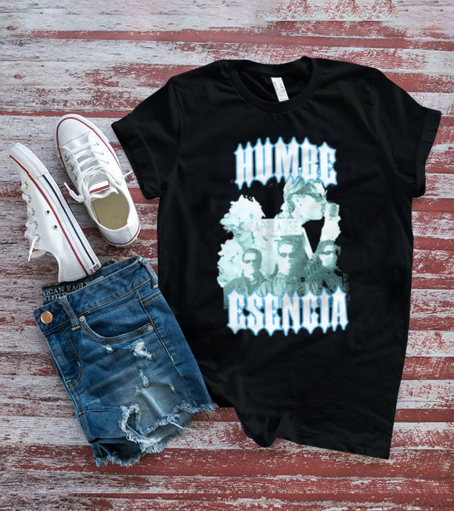 HUMBE APPLAUSE ESENCIA Vintage Aesthetic Collage T-Shirt