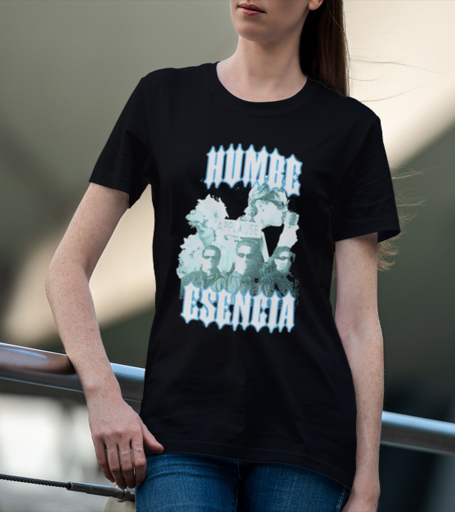 HUMBE APPLAUSE ESENCIA Vintage Aesthetic Collage T-Shirt