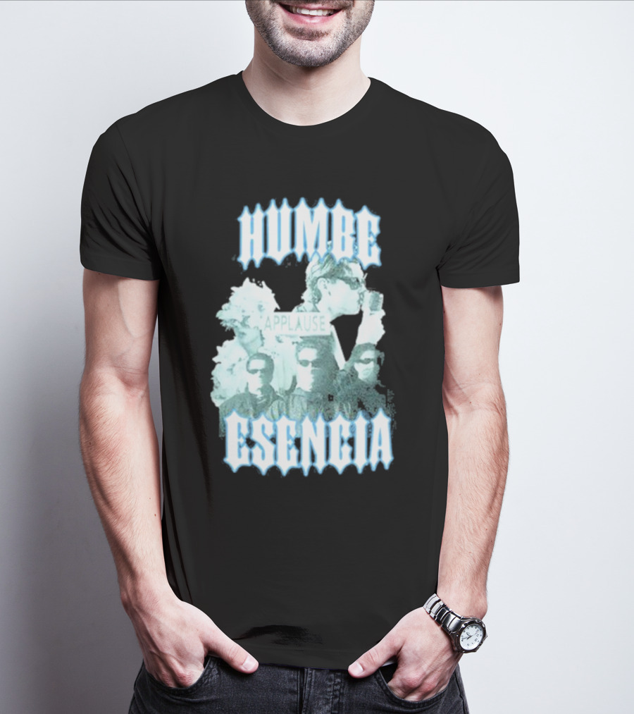 HUMBE APPLAUSE ESENCIA Vintage Aesthetic Collage T-Shirt