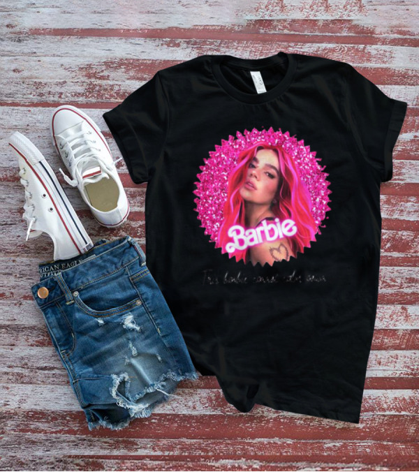 Karol G Barbie Glitter Portrait This Barbie Cannot Calm Down T-Shirt