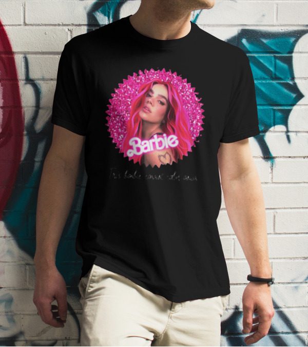 Karol G Barbie Glitter Portrait This Barbie Cannot Calm Down T-Shirt