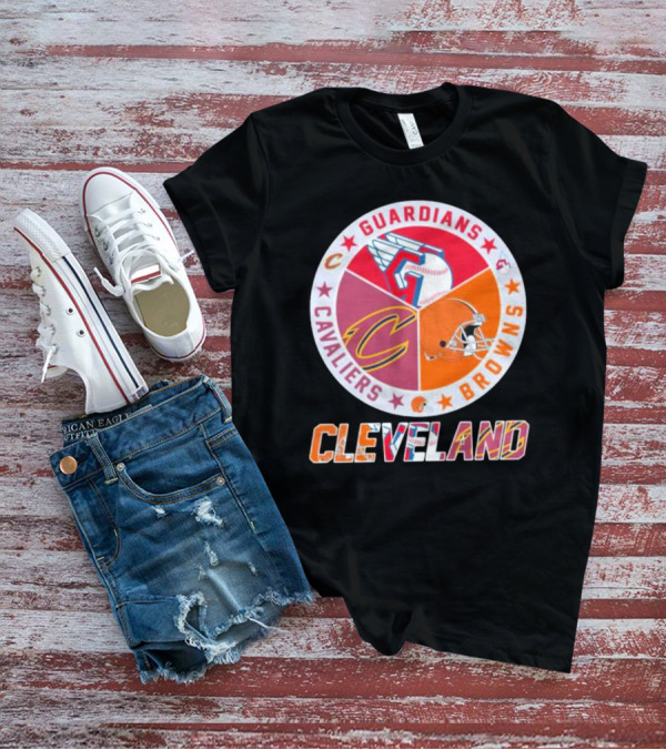 Cleveland Cavaliers Guardians Browns T-Shirt