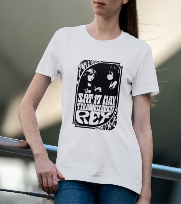Mothers Erdington Sat 17 May Tyrannosaurus Rex Concert T-Shirt