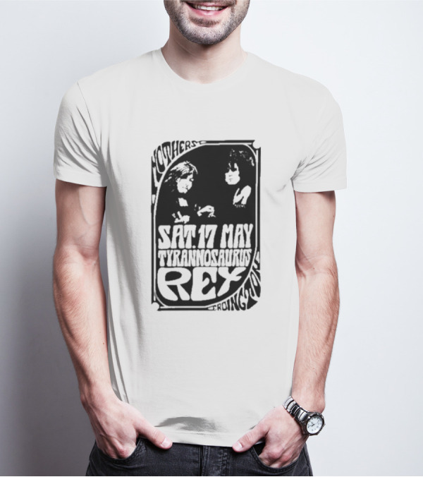 Mothers Erdington Sat 17 May Tyrannosaurus Rex Concert T-Shirt