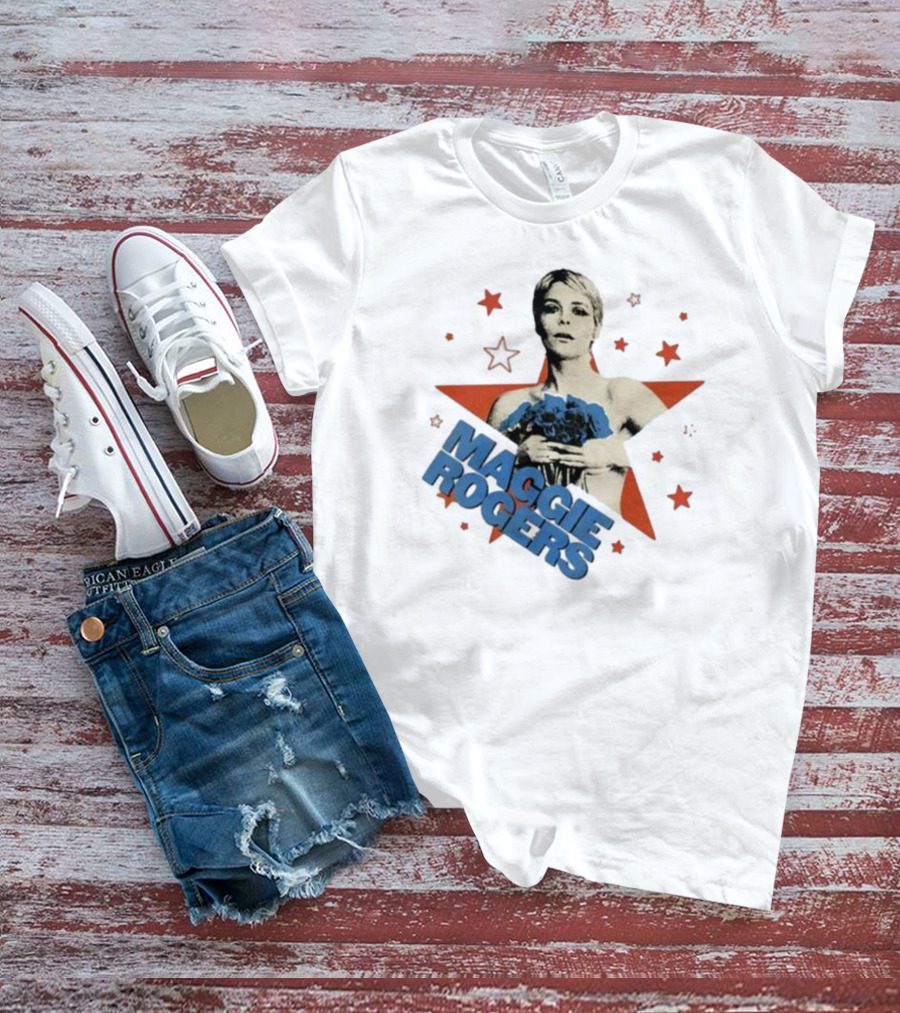 Maggie Rogers Star And Bouquet T-Shirt