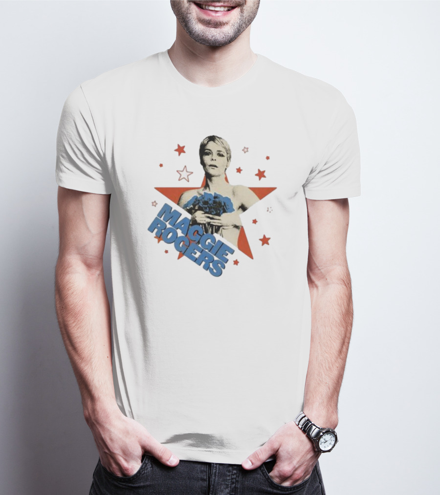 Maggie Rogers Star And Bouquet T-Shirt