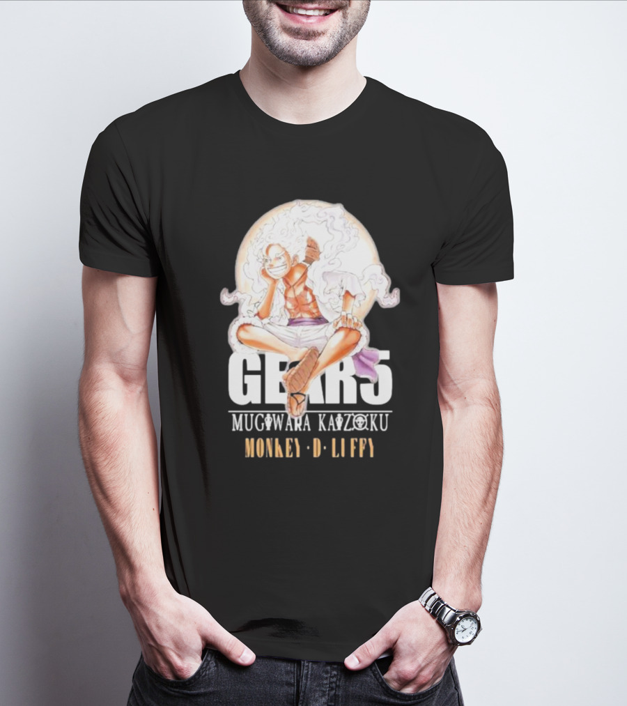 Monkey D Luffy Gear 5 Mugiwara Kaizoku T-Shirt