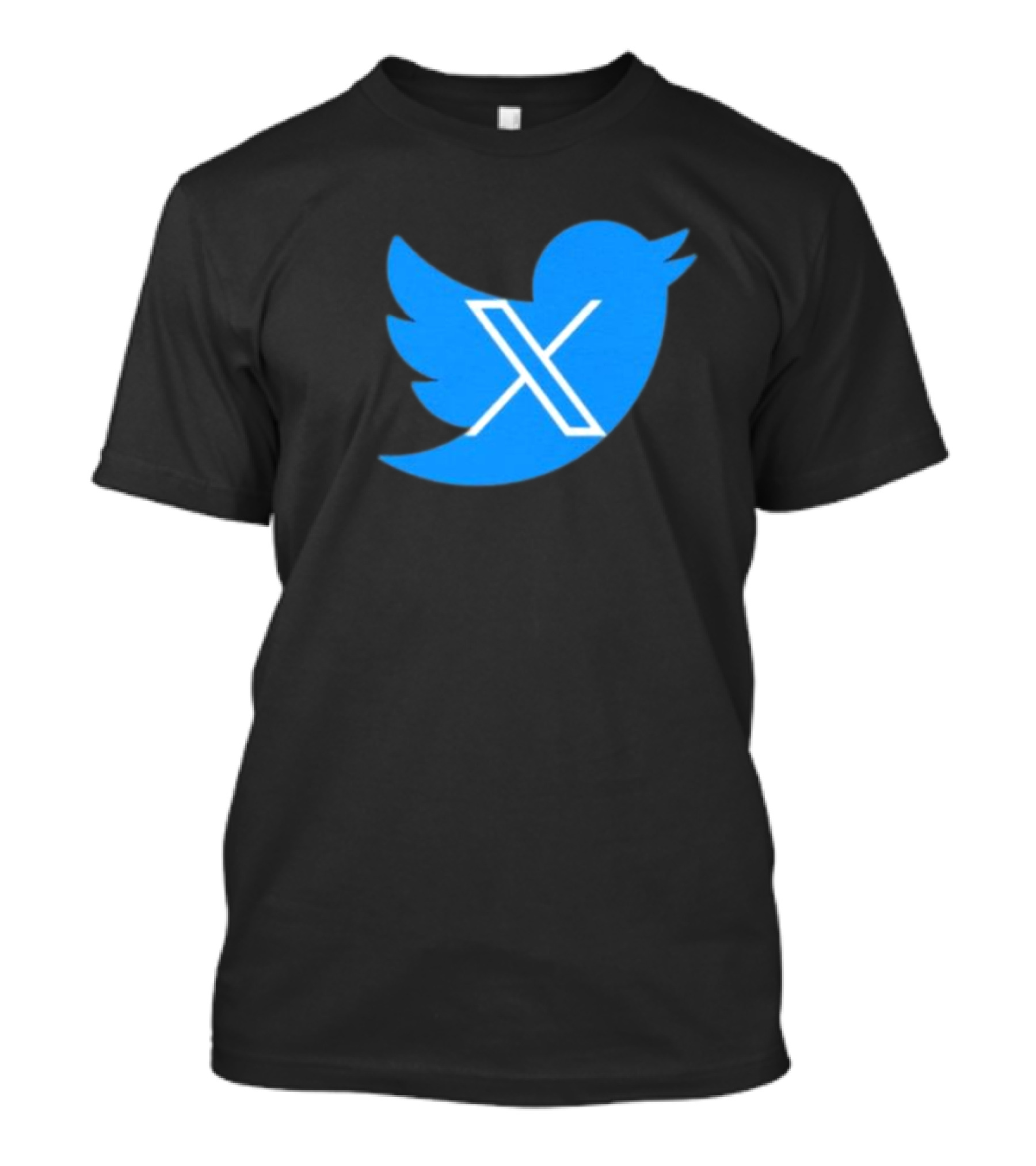 Twitter Bird X Logo New T-Shirt