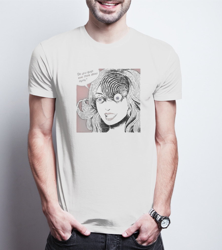 Tokibeast Junji Ito Do You Guys Ever Think About Dying Horror Manga T-Shirt