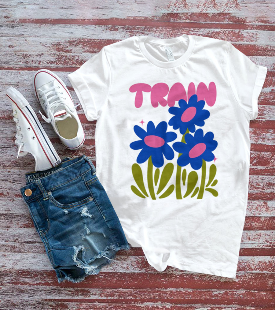 TRAIN Savemesanfrancisco Flowers T-Shirt