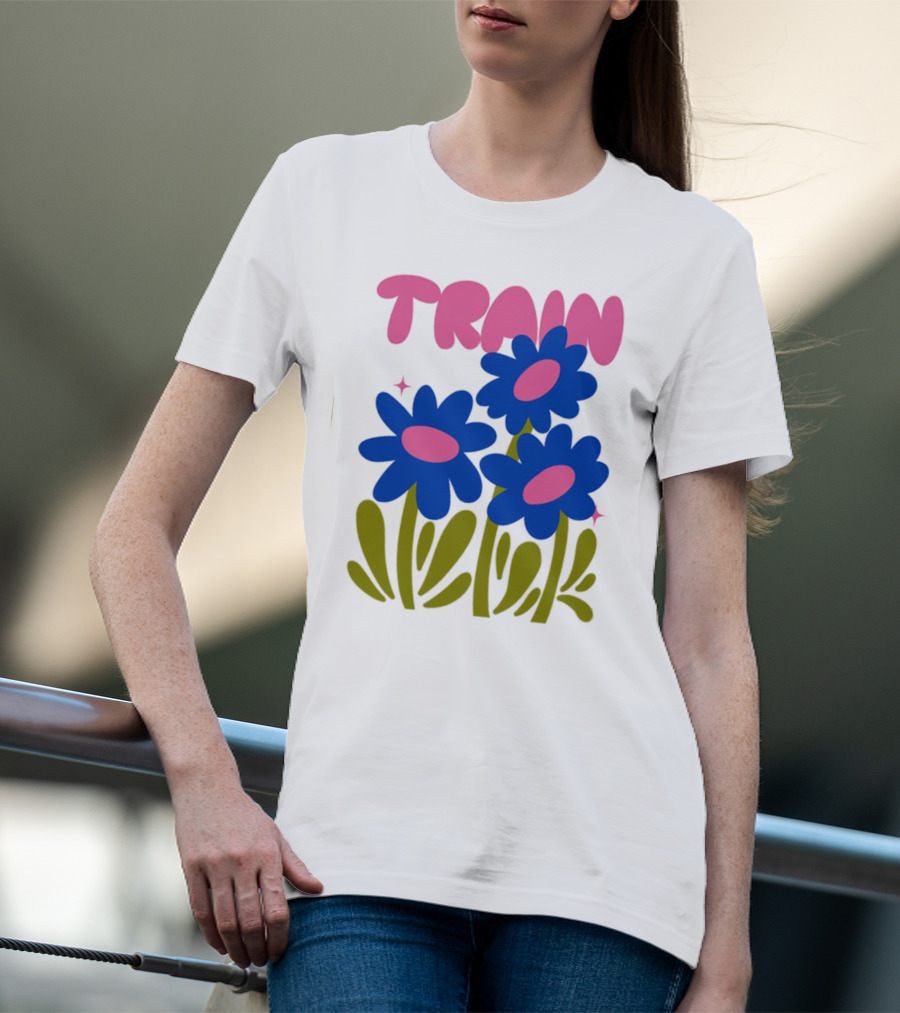 TRAIN Savemesanfrancisco Flowers T-Shirt
