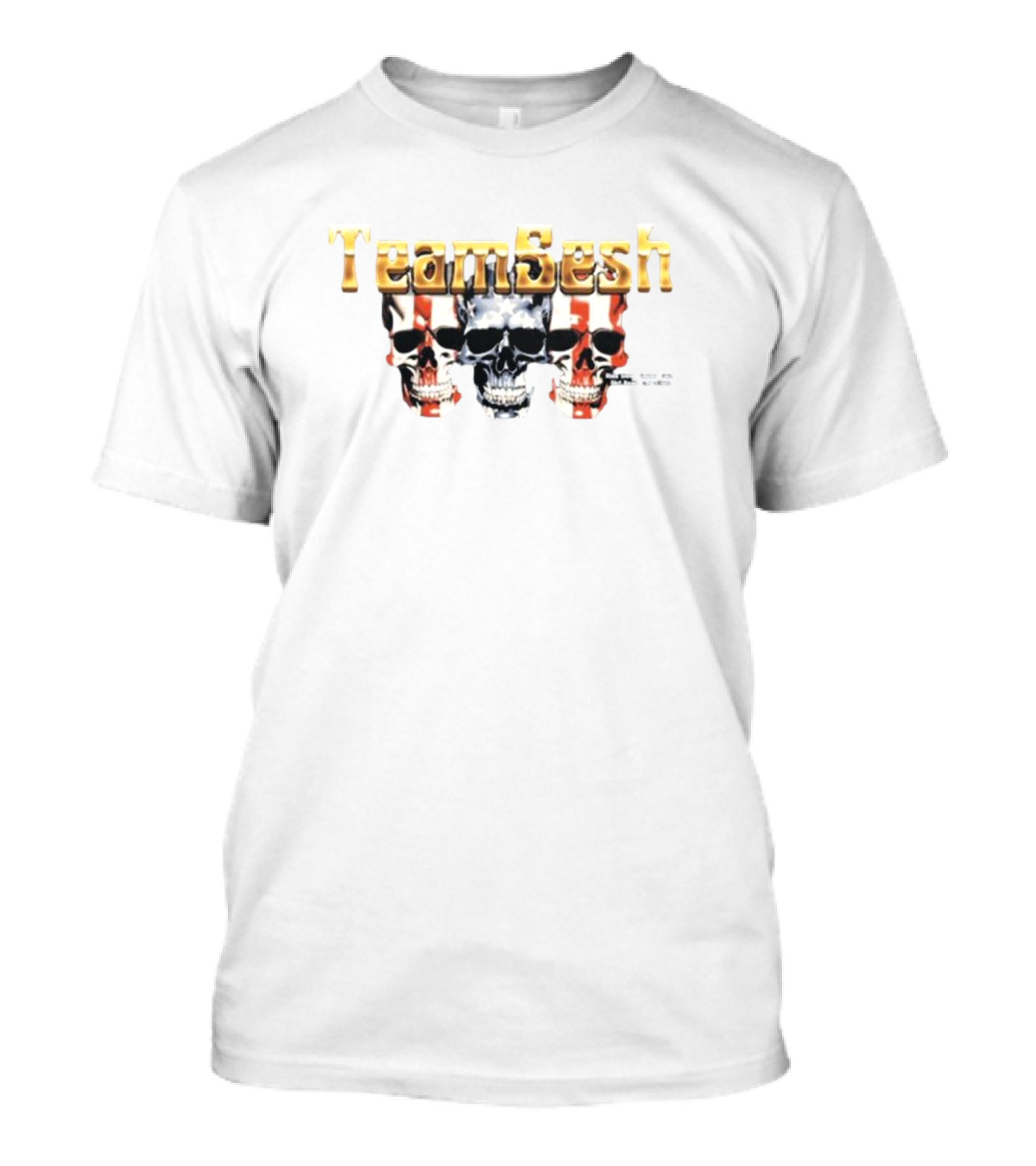 Teamsesh Ride Slow Smoke Fast Dirt Road Low Class Skulls T-Shirt