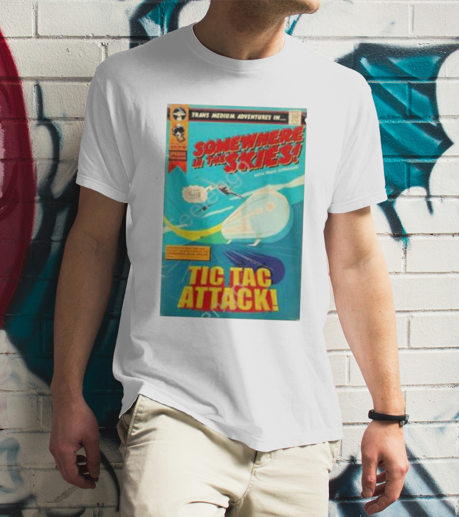 Trans Medium Adventures Somewhere In The Skies Tic Tac Attack T-Shirt