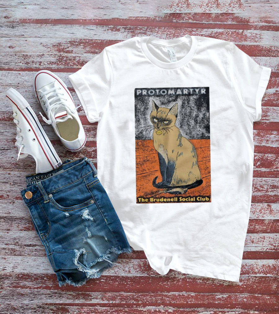 Protomartyr The Brudenell Social Club Cat T-Shirt
