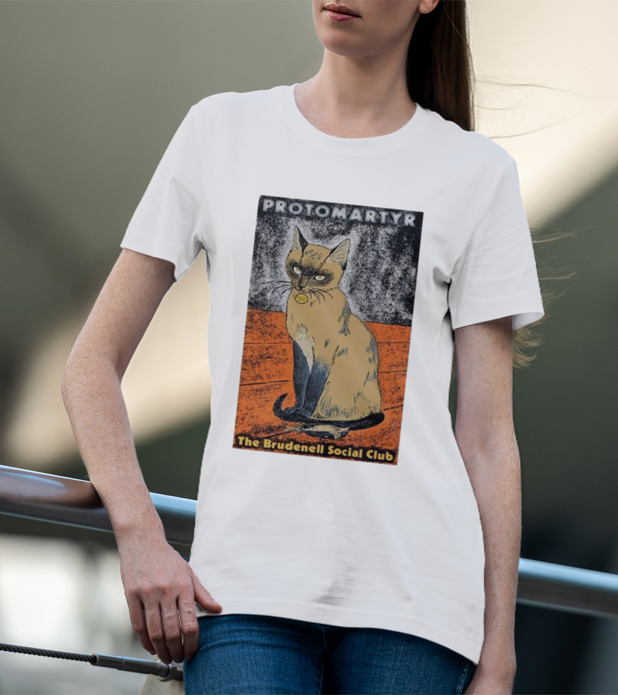 Protomartyr The Brudenell Social Club Cat T-Shirt