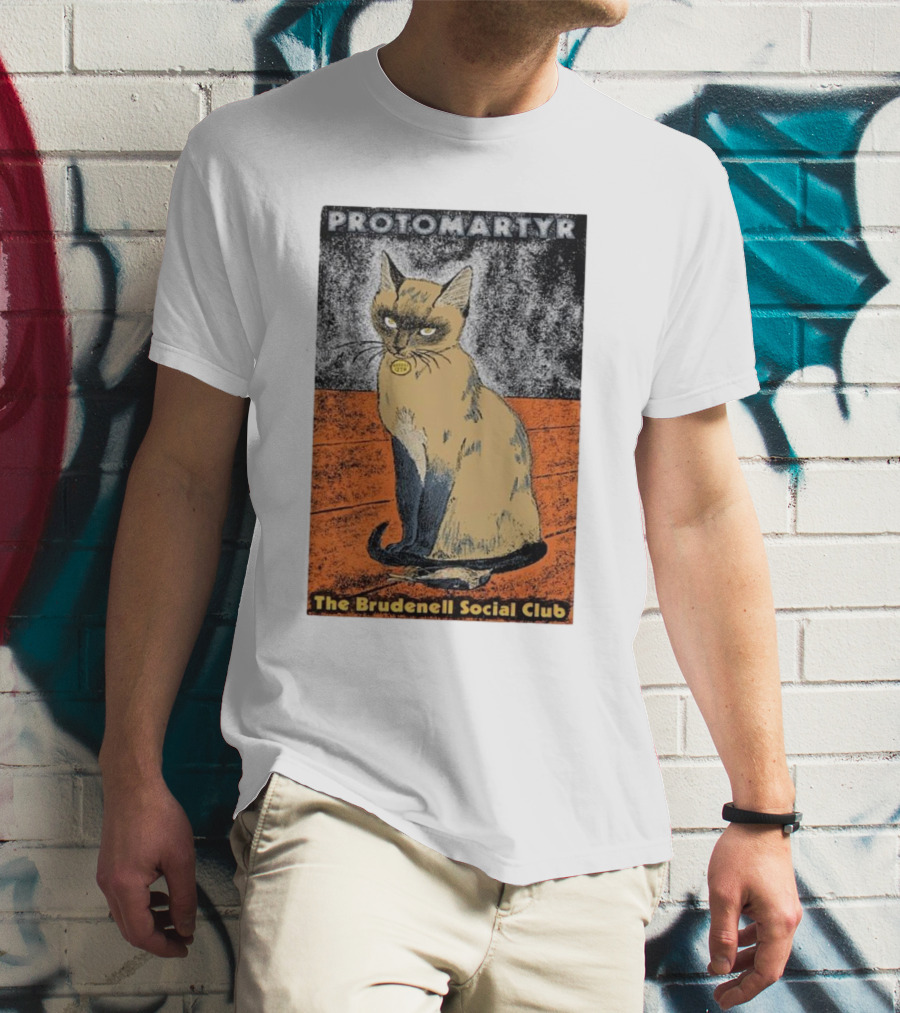Protomartyr The Brudenell Social Club Cat T-Shirt
