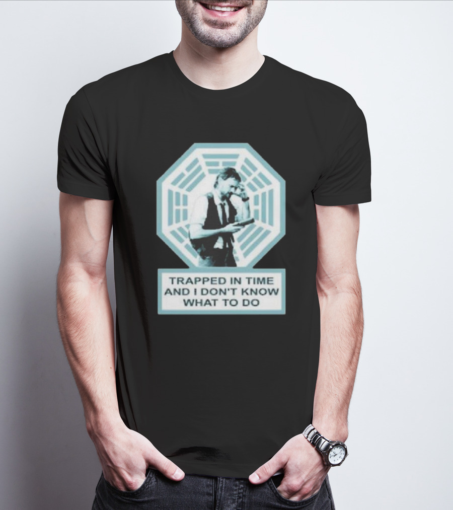 Trapped In Time Lost Dharma Initiative T-Shirt